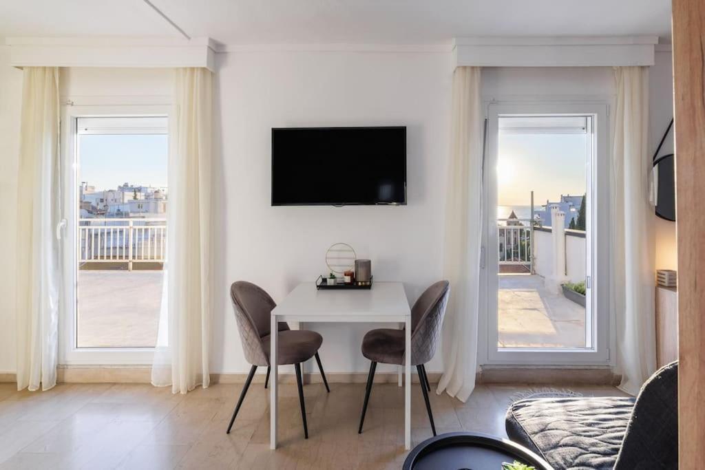Sea View Sunset Penthouse Apartman Szaloniki Kültér fotó