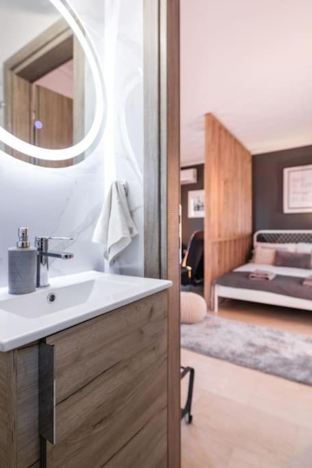 Sea View Sunset Penthouse Apartman Szaloniki Kültér fotó